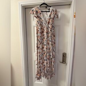 Torrid Floral Wrap “walk through” Dress